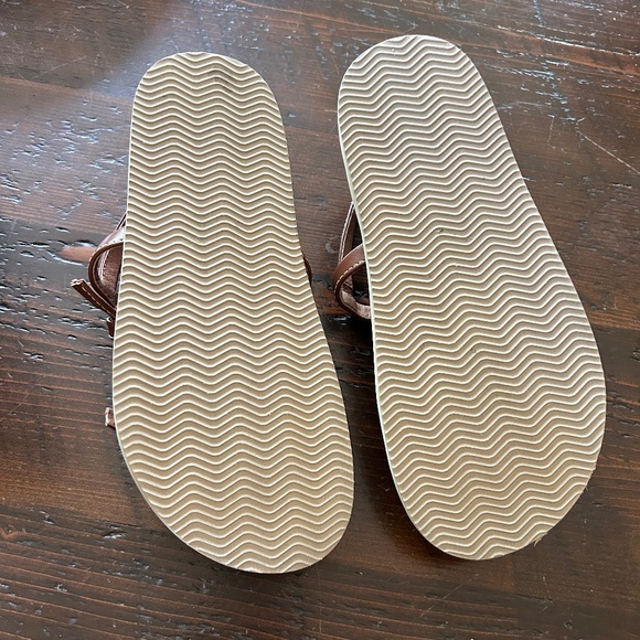 Sol Sana MANZONI FOOTBED COGNAC strappy sandal - Picture 4 of 5